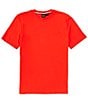 Color:New Bright Red - Image 1 - BOSS Thompson Short Sleeve T-Shirt