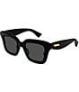 Bottega Veneta Women's BV1493S 48mm Butterfly Sunglasses - Image 1