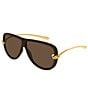 Bottega Veneta Women's BV1513S 61mm Aviator Sunglasses - Image 1