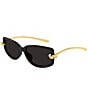 Bottega Veneta Women's Knot 59mm Geometric Sunglasses - Image 1