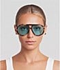 Bottega Veneta Women's Unapologetic 63mm Geometric Sunglasses - Image 2