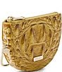 BRAHMIN Ombre Melbourne Collection Golden Rod Britt Coin Holder, Color:Golden Rod - Image 4