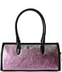 BRAHMIN Adelaide Collection Heroic Purple Sophia Satchel Bag, Color:Heroic Purple - Image 2