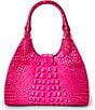 BRAHMIN Ombre Melbourne Collection Adrian Satchel Bag, Color:Affection - Image 2