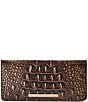BRAHMIN Ady Melbourne Collection Chocolate Bifold Wallet - Image 1