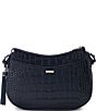 BRAHMIN Alamere Collection Navy Shayna Crossbody Bag, Color:Navy - Image 1