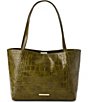 BRAHMIN Alba Collection Mona Embossed Tote Bag - Image 1