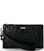 BRAHMIN Alden Road Collection Adia Wristlet, Color:Black - Image 1