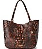 BRAHMIN Aliza Melbourne Collection Tortoise Shell Tote Bag - Image 1