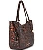BRAHMIN Aliza Melbourne Collection Tortoise Shell Tote Bag - Image 4