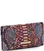 BRAHMIN Ametrine Collection Dewberry Ady Bifold Wallet, Color:Dewberry - Image 4