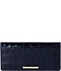 BRAHMIN Angora Collection Navy Ady Wallet, Color:Navy - Image 1