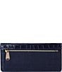 BRAHMIN Angora Collection Navy Ady Wallet, Color:Navy - Image 2