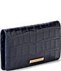 BRAHMIN Angora Collection Navy Ady Wallet, Color:Navy - Image 4