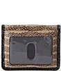 BRAHMIN Anise Collection Multi Clementine Snake Print Small Wallet - Image 2