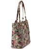 BRAHMIN Asher Melbourne Collection Heirloom Floral Garden Medium Tote Bag - Image 4