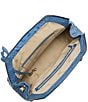 BRAHMIN Audrey Rose Satchel Bag, Color:Regatta - Image 3
