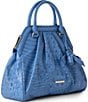 BRAHMIN Audrey Rose Satchel Bag, Color:Regatta - Image 4