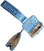 BRAHMIN Aura Blue Melbourne Etta Webbing Strap Wristlet - Image 3