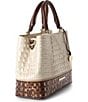 BRAHMIN Banyan Collection Multi Small Denise Satchel Bag - Image 4