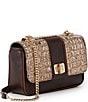 BRAHMIN Berryline Collection Ganache Hallie Crossbody Bag, Color:Ganache - Image 4