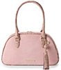 BRAHMIN Adrift Collection Angie Blush Dome Satchel - Image 1