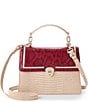 BRAHMIN Braga Collection Salsa Small Hallie Satchel Bag - Image 1