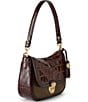 BRAHMIN Brixton Collection Kristin Tan Shoulder Bag, Color:Tan - Image 4