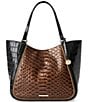 BRAHMIN Brunswick Collection Aliza Multi Croc Tote Bag - Image 1