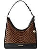 BRAHMIN Brunswick Collection Tabitha Multi Croc Shoulder Bag - Image 1