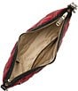BRAHMIN Camden Collection Red Percy Crossbody Bag, Color:Red - Image 3