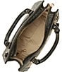 BRAHMIN Cami Breckenridge Collection Multi Croc Snake Embossed Satchel Bag - Image 3