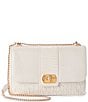 BRAHMIN Carman Collection Sea Salt White Rosalie Crossbody Bag, Color:Sea Salt White - Image 1