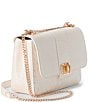 BRAHMIN Carman Collection Sea Salt White Rosalie Crossbody Bag, Color:Sea Salt White - Image 4