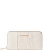 BRAHMIN Carman Collection Sea Salt White Suri Wallet, Color:Sea Salt White - Image 1
