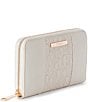 BRAHMIN Carman Collection Sea Salt White Suri Wallet, Color:Sea Salt White - Image 4
