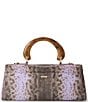 BRAHMIN Cassatt Collection Ombre Snake Dayan Satchel Bag - Image 2