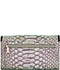 BRAHMIN Cimorene Collection Mulberry Potion Croco Polina Crossbody Bag, Color:Mulberry Potion - Image 2