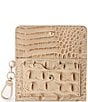 BRAHMIN Alden Road Collection Ricki Card Case, Color:Sandstorm - Image 3