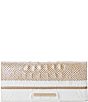 BRAHMIN Colada Collection Sea Salt White Ady Wallet,New Products : American Fashion Style Bags On Sale