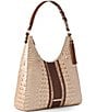 BRAHMIN Contour Pecan Ambrose Tabitha Shoulder Bag, Color:Contour Pecan Ambrose - Image 4