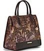 BRAHMIN Copa Cabana Collection Multi Caroline Satchel Bag, Color:Multi - Image 4