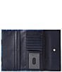 BRAHMIN Brahmin Cordelia Retro Blue Skye Trifold Wallet, Color:Retro Blue Skye - Image 3