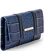 BRAHMIN Brahmin Cordelia Retro Blue Skye Trifold Wallet, Color:Retro Blue Skye - Image 4