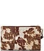 BRAHMIN Daisy Summer Rodeo Cow Print Wristlet, Color:Summer Rodeo - Image 2