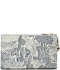 BRAHMIN Daisy Mindful Garden Wristlet, Color:Mindful Garden - Image 2