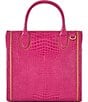 Color:Paradise Pink - Image 2 - Darlington Collection Paradise Pink Caroline Satchel Bag
