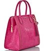 Color:Paradise Pink - Image 4 - Darlington Collection Paradise Pink Caroline Satchel Bag