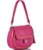 BRAHMIN Darlington Collection Paradise Pink Cynthia Shoulder Bag, Color:Paradise Pink - Image 4