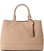 BRAHMIN Denise Leather and Duese Duffel Bag - Image 1